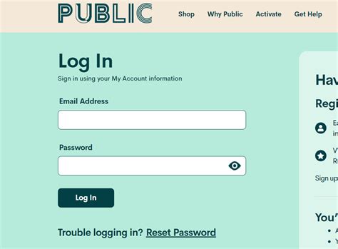 public mobile|public mobile log in.